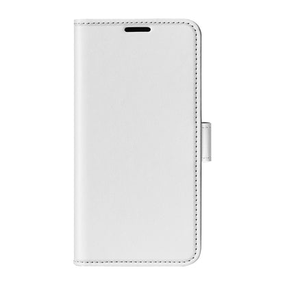 For Samsung Galaxy A34 5G R64 Texture Horizontal Flip Leather Phone Case(White) - Galaxy Phone Cases by buy2fix | Online Shopping UK | buy2fix