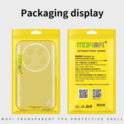 For Xiaomi 13 Ultra MOFI Ming Series Ultra-thin TPU Phone Case(Transparent) - 13 Ultra Cases by MOFI | Online Shopping UK | buy2fix