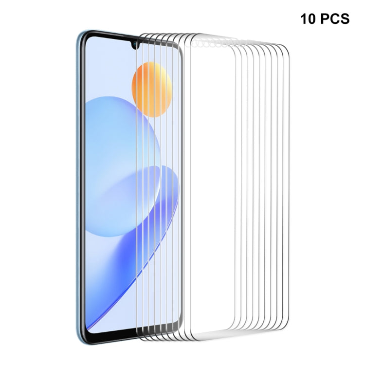 For Honor Play7T / Play6T 10pcs ENKAY 0.26mm 9H 2.5D High Aluminum-silicon Tempered Glass Film - Huawei Tempered Glass by ENKAY | Online Shopping UK | buy2fix