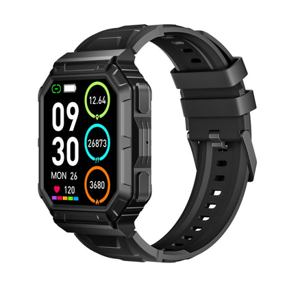 WS-5 1.86 inch Color Screen Smart Watch,Support Heart Rate / Blood Pressure / Blood Oxygen / Blood Sugar Monitoring(Black) - Smart Watches by buy2fix | Online Shopping UK | buy2fix