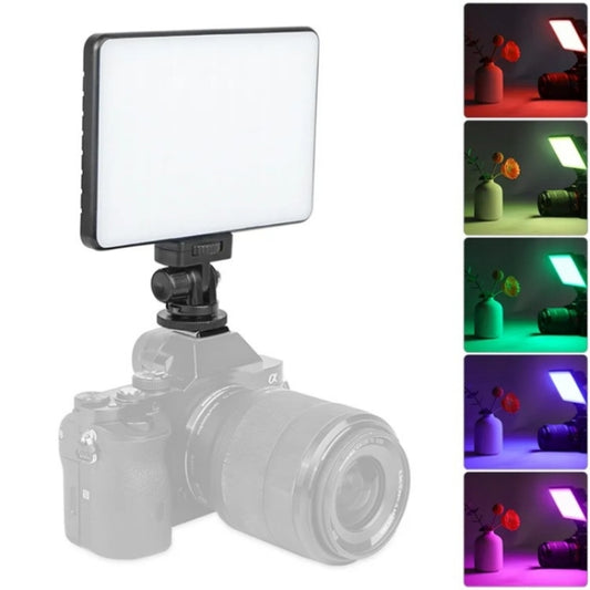 VLOGLITE PAD192RGB For DSLR Camera Gopro LED Camera Fill Light RGB Full Color Photography Lighting -  by buy2fix | Online Shopping UK | buy2fix