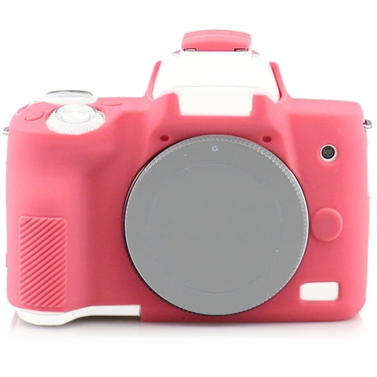 Richwell  Silicone Armor Skin Case Body Cover Protector for Canon EOS M50 Body Digital Camera(Pink) - Camera Accessories by Richwell | Online Shopping UK | buy2fix