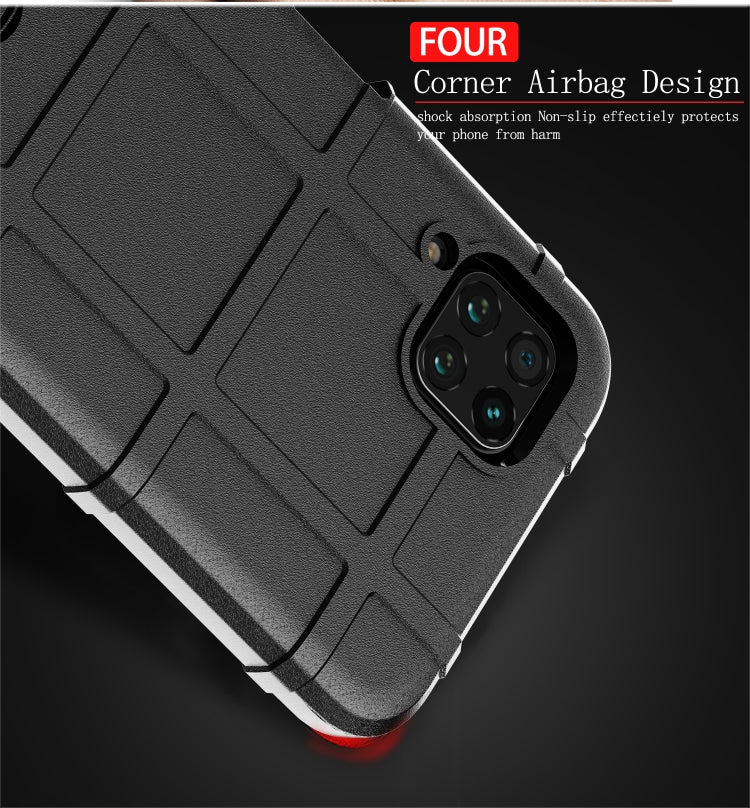 For Huawei P40 Lite / Nova 6S / Nova 7i Full Coverage Shockproof TPU Case(Black) - Huawei Cases by buy2fix | Online Shopping UK | buy2fix