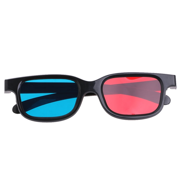 10pcs 3D Glasses Universal Black Frame Red Blue Cyan Anaglyph 3D Glasses 0.2mm For Movie Game DVD - Consumer Electronics by buy2fix | Online Shopping UK | buy2fix