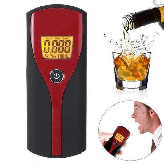 W637 Digital Breath Alcohol Tester Easy Use Breathalyzer Alcohol Meter Analyzer Detector with LCD Display - Consumer Electronics by buy2fix | Online Shopping UK | buy2fix