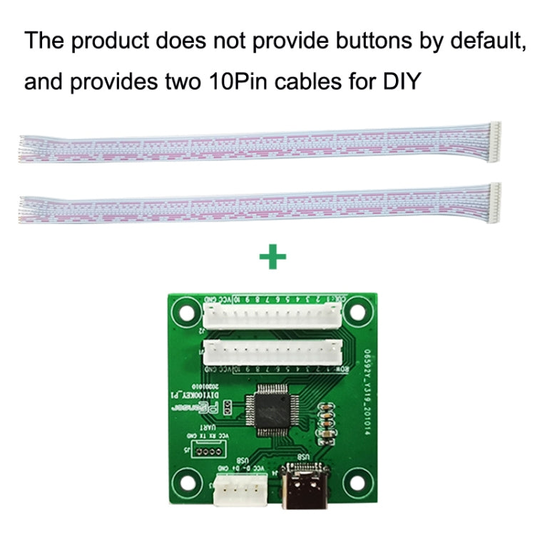Pcsensor 100-Key Touch Switch Module Custom Keyboard And Mouse Test Development Board, Style:DIY - Other by Pcsensor | Online Shopping UK | buy2fix