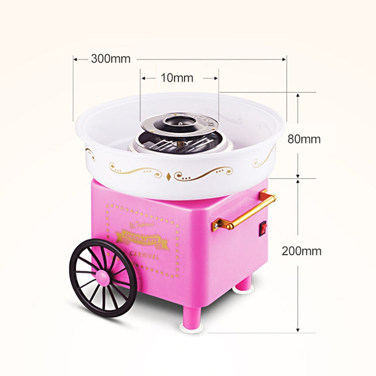 Retro Trolley Mini Cotton Candy Machine, Specification:National Standard 220 V(Red) - Home & Garden by buy2fix | Online Shopping UK | buy2fix