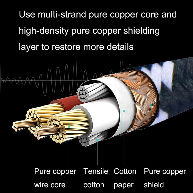 5m 2 Elbow Head 6.35mm Guitar Cable Oxygen-Free Copper Core TS Large Two-core Cable -  by buy2fix | Online Shopping UK | buy2fix