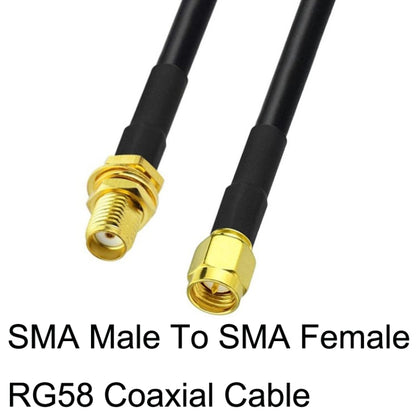 SMA Male To SMA Female RG58 Coaxial Adapter Cable, Cable Length:3m - Connectors by buy2fix | Online Shopping UK | buy2fix