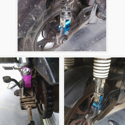 2 Pairs Shock Absorber Extender Height Extension for Motorcycle Scooter, Size: Small(Purple) - In Car by null | Online Shopping UK | buy2fix