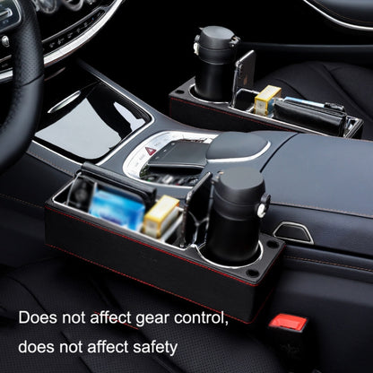 SUSISUN SNH010 Car Seat Gap Storage Box, Style:Co-driver(Black) - In Car by SUSISUN | Online Shopping UK | buy2fix