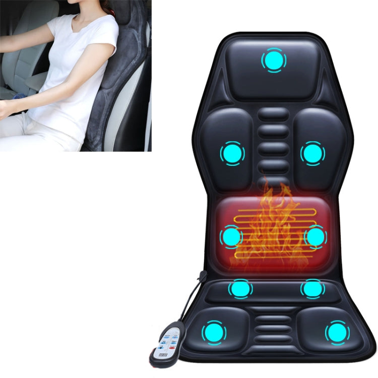 YJ-308 Car Massager Cervical Spine Neck Waist Car Home Heating Whole Body Multifunctional Massage Mat, Specification: Deluxe Edition (24V for Trucks) - Seat Accessories by buy2fix | Online Shopping UK | buy2fix