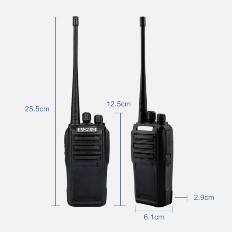 Baofeng BF-UV6D Civil Hotel Outdoor Construction Site Mobile High-power Walkie-talkie, Plug Specifications:AU Plug - Handheld Walkie Talkie by Baofeng | Online Shopping UK | buy2fix