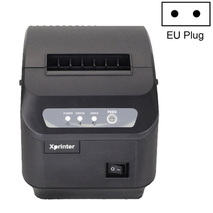 Xprinter XP-Q200II Thermal Small Receipt Printer Catering And Kitchen Receipt Printer 80mm Cutter, Interface Type:USB COM Interface(EU Plug) - Consumer Electronics by Xprinter | Online Shopping UK | buy2fix