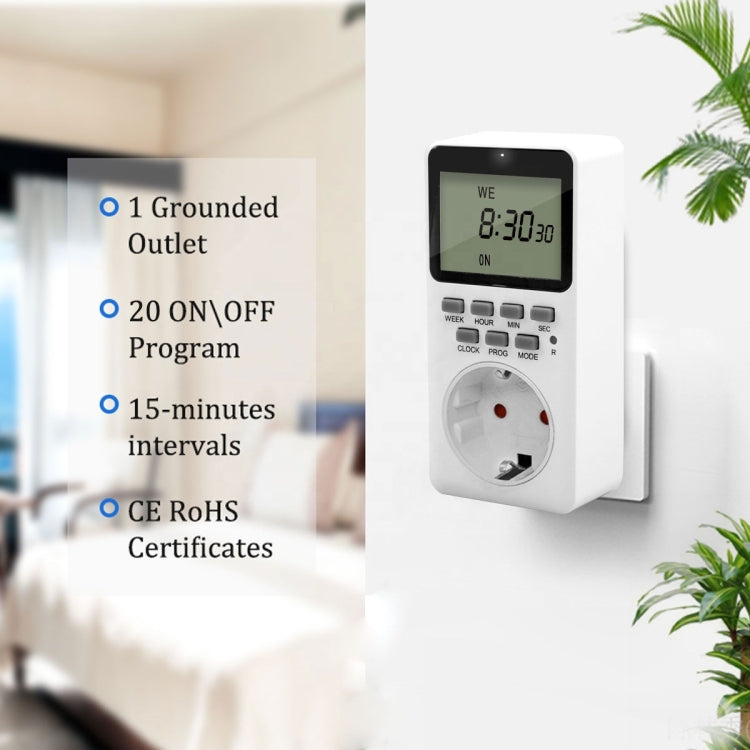 Charging Smart Switch Timing Socket(UK Plug -240V 50Hz 13A) - Consumer Electronics by buy2fix | Online Shopping UK | buy2fix