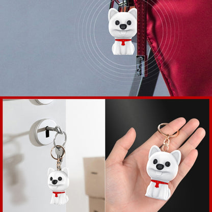 E300 Cute Pet High-Definition Noise Reduction Smart Voice Recorder MP3 Player, Capacity: 8GB(White) - Security by buy2fix | Online Shopping UK | buy2fix