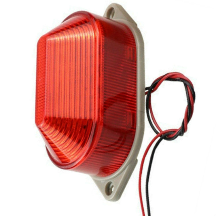 DC12V Led Mini Strobe Signal Warning Light Silent Warning Light(Red) - Warning Lights by buy2fix | Online Shopping UK | buy2fix