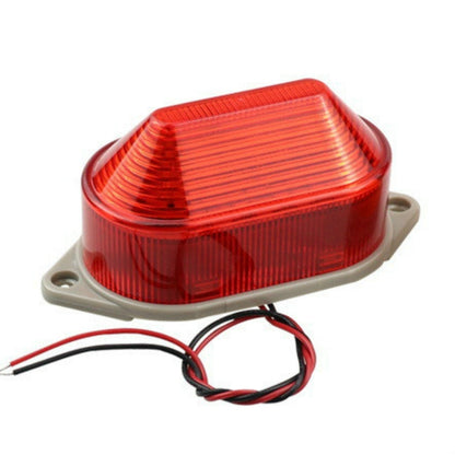 DC24V Led Mini Strobe Signal Warning Light Silent Warning Light(Red) - Warning Lights by buy2fix | Online Shopping UK | buy2fix