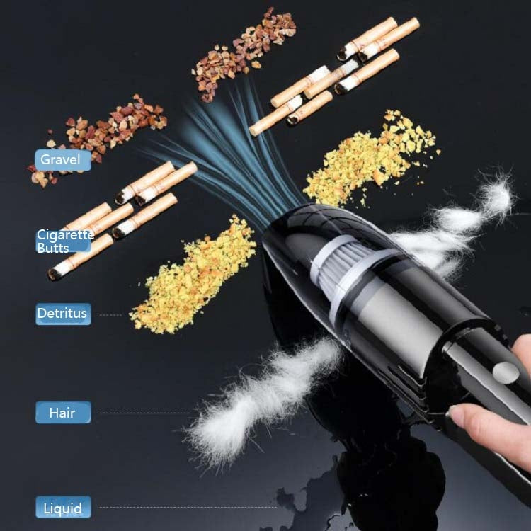 120W Car Vacuum Cleaner Car Small Mini Internal Vacuum Cleaner, Specification:Wireless, Style:With 2 PCS Filter Element+Storage Bag - Vacuum Cleaner by buy2fix | Online Shopping UK | buy2fix