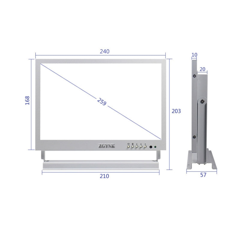 ZGYNK TB1016 10 Inch LCD Screen Ear Picking Equipment High-Definition Video Storage Display, US Plug, Specification: Ear Picking Video Version - Computer & Networking by ZGYNK | Online Shopping UK | buy2fix