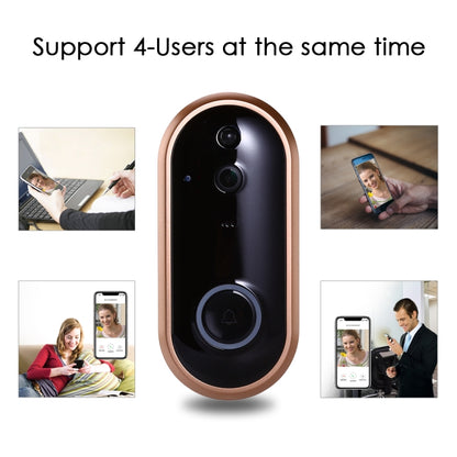 M6 Pro 1080P Smart WiFi Doorbell Intercom Video Ring IR Entry Door Alert Wireless Security Chime Door Cam Alarm with Camera - Security by buy2fix | Online Shopping UK | buy2fix