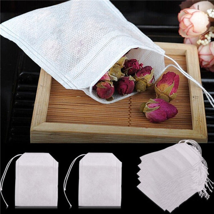 100 PCS Teabags Scented Tea Bags with Seal Filter Paper, Size: 5.5 x 7cm - Home & Garden by buy2fix | Online Shopping UK | buy2fix