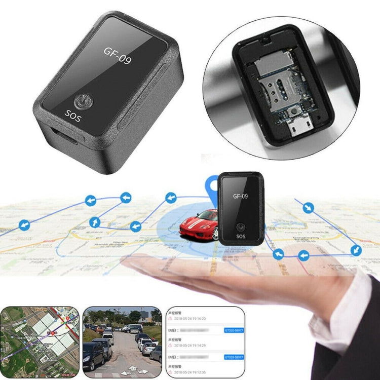 GF09 2G Portable Car GPS Locator Children Pet Anti-Lost Tracker - Personal Tracker by buy2fix | Online Shopping UK | buy2fix