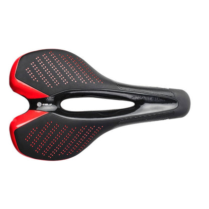 Wheel Up Bicycle Seat Saddle Mountain Bike Road Bike Bicycle Seat Cushion Riding Equipment Accessories(Red) - Bicycle Saddle by Wheel Up | Online Shopping UK | buy2fix