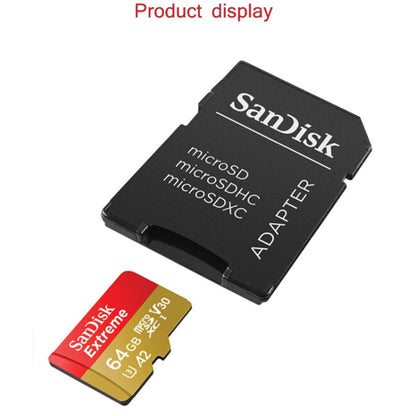 SanDisk U3 High-Speed Micro SD Card  TF Card Memory Card for GoPro Sports Camera, Drone, Monitoring 256GB(A2), Colour: Black Card - Micro SD Card by SanDisk | Online Shopping UK | buy2fix