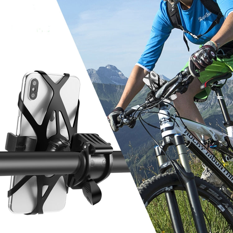 Bicycle Strap Mobile Phone Holder Bicycle Mountain Bike Phone Holder(Strongly Chuck Type) - Holders by buy2fix | Online Shopping UK | buy2fix