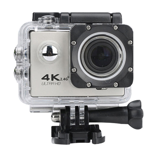 WIFI Waterproof Action Camera Cycling 4K camera Ultra Diving  60PFS kamera Helmet bicycle Cam underwater Sports 1080P Camera(Silver Grey) - Consumer Electronics by buy2fix | Online Shopping UK | buy2fix