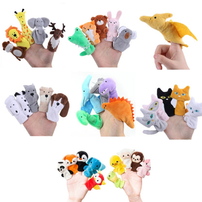 Animal Finger Dolls Plush Toys For Preschool Education, Height: 7.5cm(10 PCS/Set Finger Doll) - Soft Toys by buy2fix | Online Shopping UK | buy2fix