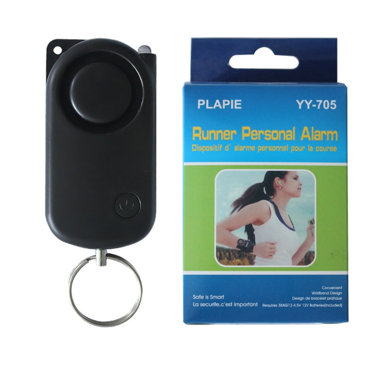 PLAPIE YY-705 120dB Outdoor Sports Runner Personal Alarm(White+Conventional Wristband) - Security by buy2fix | Online Shopping UK | buy2fix