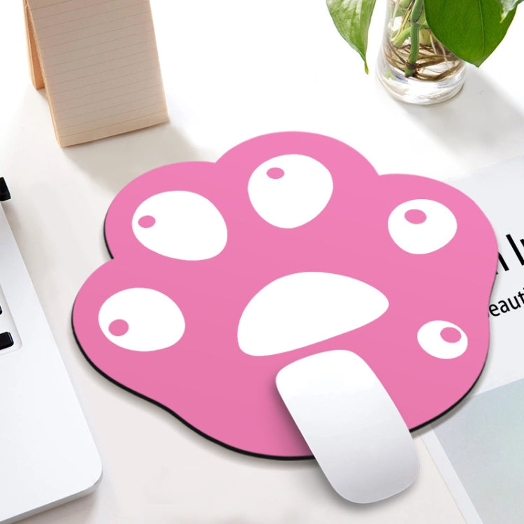 3 PCS XH12 Cats Claw Cute Cartoon Mouse Pad, Size: 280 x 250 x 3mm(Deep Pink White) - Mouse Pads by buy2fix | Online Shopping UK | buy2fix