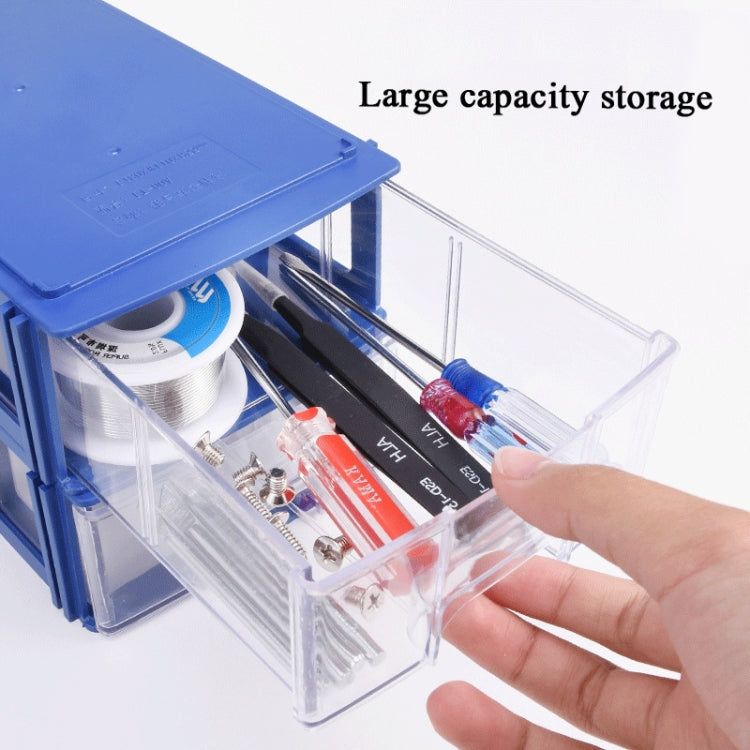 5 PCS Multifunctional Building Block Type Component Box Storage Box Drawer Type Parts Box Combined Accessory Box, Specification: LT-00A L - Storage Bags & Boxes by buy2fix | Online Shopping UK | buy2fix