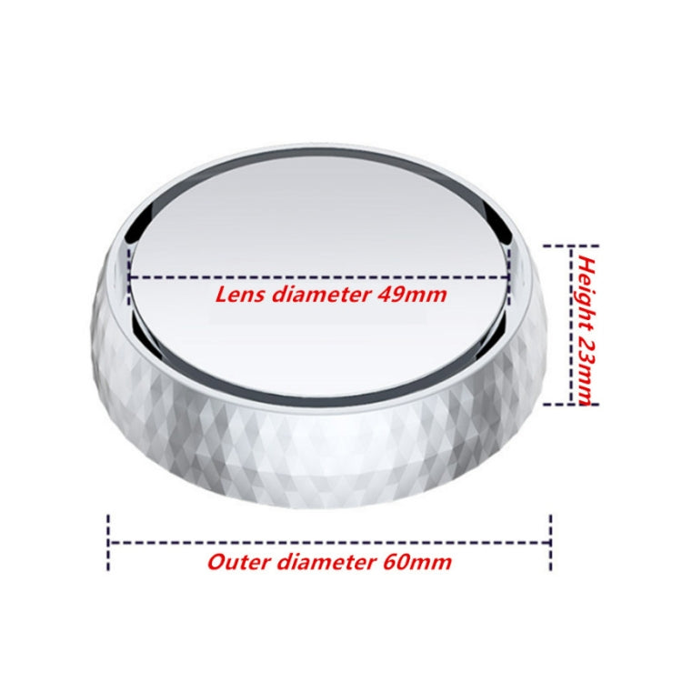 Repeated Disassembly Absorbing Car Back Vision Reversing Small Round Mirrors, Color: Silver - In Car by buy2fix | Online Shopping UK | buy2fix