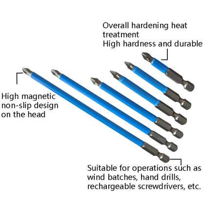 5 Sets 6 PCS 25mm Strong Magnetic Hand Drill Screwdriver Mouth Anti-Slip Screwdriver Bit - Drill & Drill Bits by buy2fix | Online Shopping UK | buy2fix