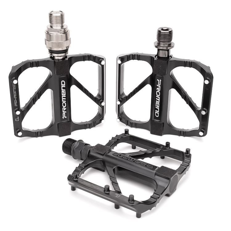 PD-R67 1 Pair PROMEND Bicycle Pedal Road Bike Aluminum Alloy Bearing Quick Release Folding Pedal - Pedals by PROMEND | Online Shopping UK | buy2fix