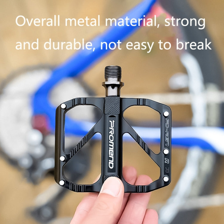 PD-R67 1 Pair PROMEND Bicycle Pedal Road Bike Aluminum Alloy Bearing Quick Release Folding Pedal - Pedals by PROMEND | Online Shopping UK | buy2fix