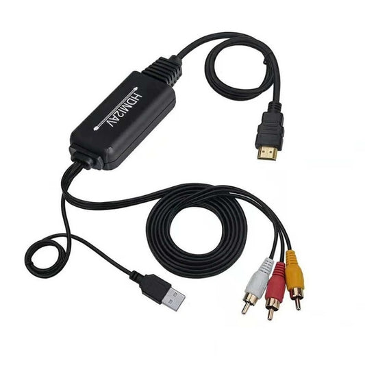 RL-HTAL1 HDMI to AV Converter Specification： Male to Male Confinement - Converter by buy2fix | Online Shopping UK | buy2fix