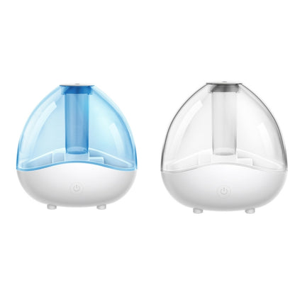 K11 1500ml Transparent Humidifier Household Mute Small Air Purifier Large-Capacity Ultrasonic Humidifier, CN Plug(White) - Home & Garden by buy2fix | Online Shopping UK | buy2fix