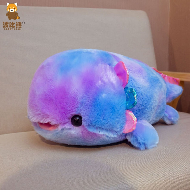 3 PCS Rainbow Color Doll Fish Plush Toy 40cm 0.25kg(Rainbow Purple) - Soft Toys by buy2fix | Online Shopping UK | buy2fix