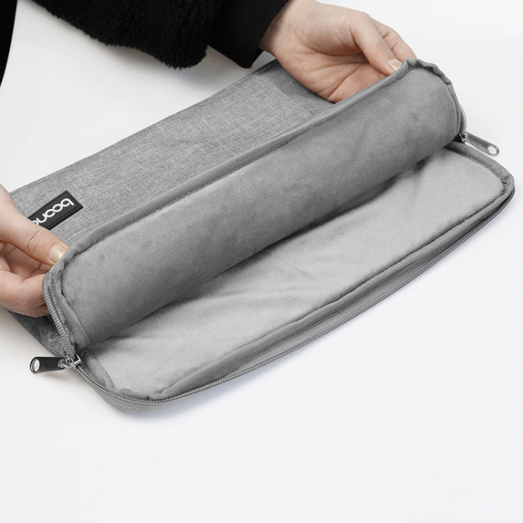 Baona Laptop Liner Bag Protective Cover, Size: 13 inch(Gray) - 13.3 inch by Baona | Online Shopping UK | buy2fix
