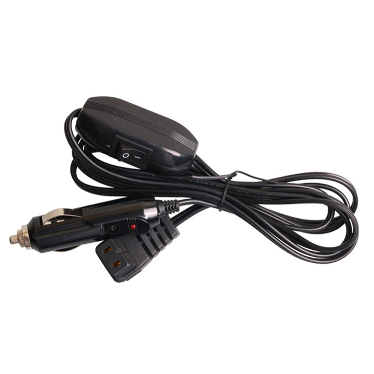 Car Compressor Refrigerator Line 12/24V Semiconductor Refrigerator Power Cord Cigarette Lighter Line, Specification: With Switch 5m - In Car by buy2fix | Online Shopping UK | buy2fix
