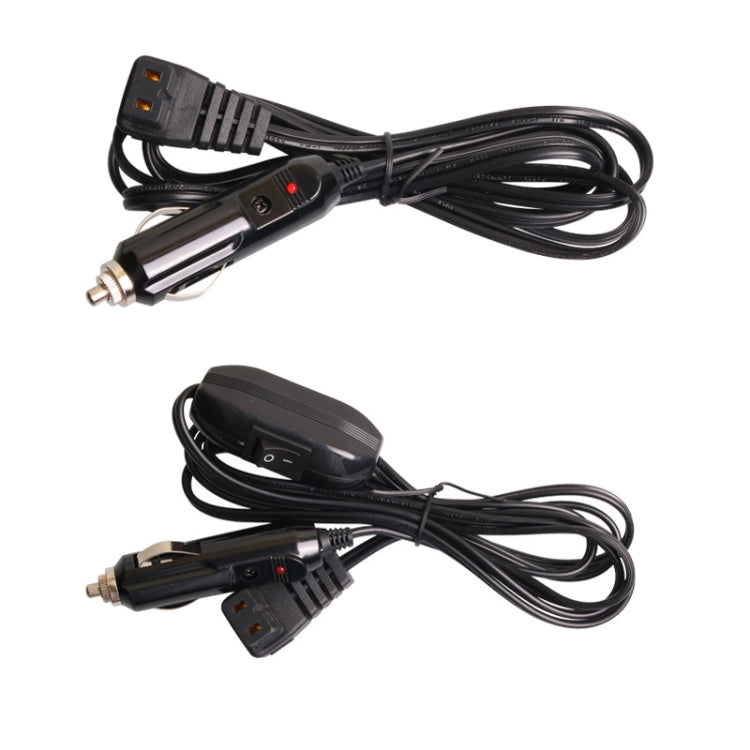 Car Compressor Refrigerator Line 12/24V Semiconductor Refrigerator Power Cord Cigarette Lighter Line, Specification: Without Switch 1m - In Car by buy2fix | Online Shopping UK | buy2fix