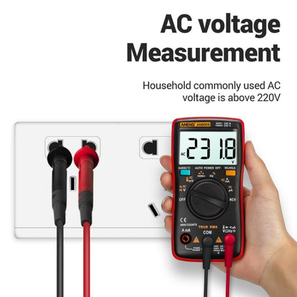 ANENG AN8009 NVC Digital Display Multimeter, Specification: Standard(Blue) - Current & Voltage Tester by ANENG | Online Shopping UK | buy2fix