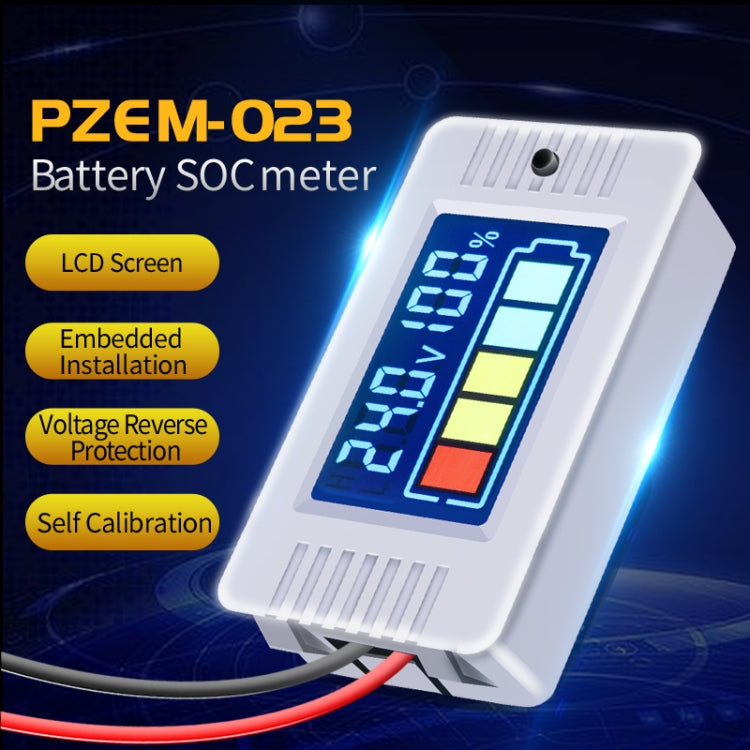 PEACEFAIR  0~100V Digital Battery Power Tester - Consumer Electronics by buy2fix | Online Shopping UK | buy2fix