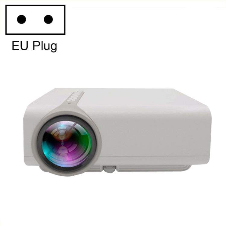 YG530 Home LED Small HD 1080P Projector, Specification: EU Plug(White) - Consumer Electronics by buy2fix | Online Shopping UK | buy2fix