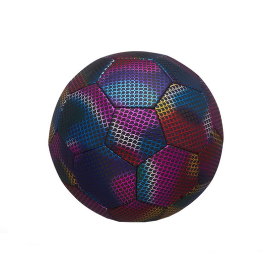 MILACHIC Night Light Football PU Opera Sewed School Training Football(No.4 Reflective Water Drops 5058) - Balls by MILACHIC | Online Shopping UK | buy2fix