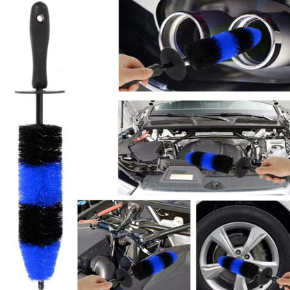 9 PCS / Set Car Wash Detail Brush Short Shank Tire Brush - In Car by buy2fix | Online Shopping UK | buy2fix